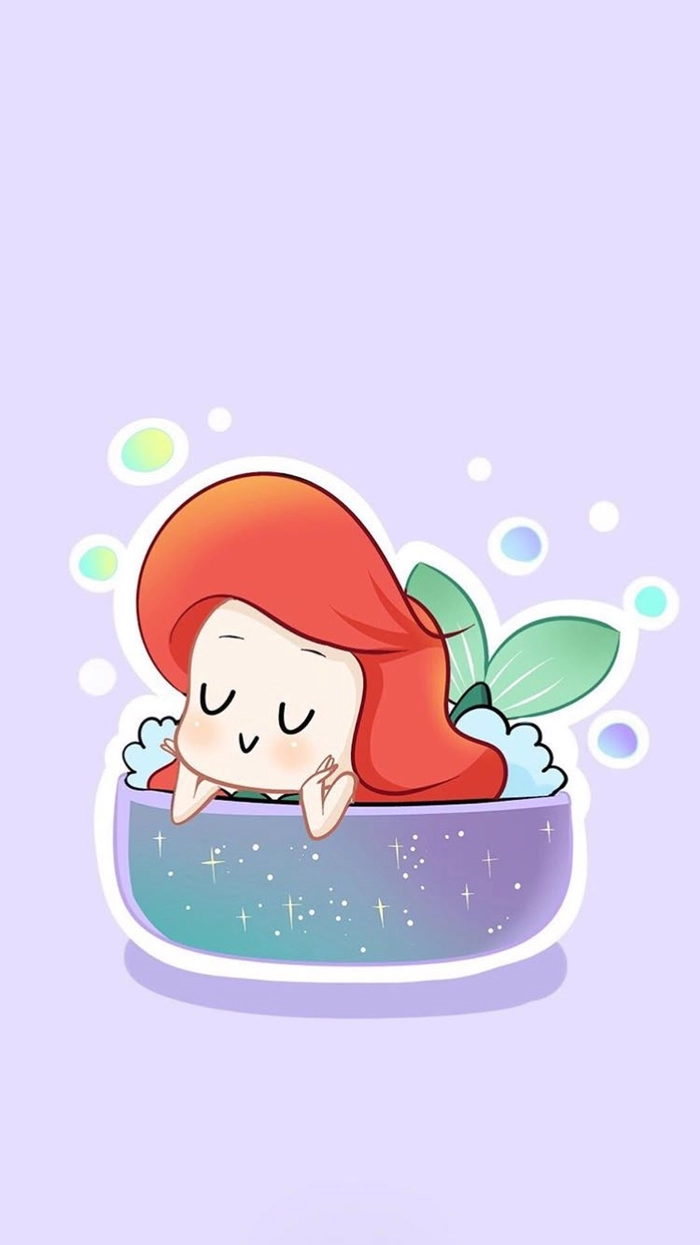 Công chúa Disney chibi xinh xắn