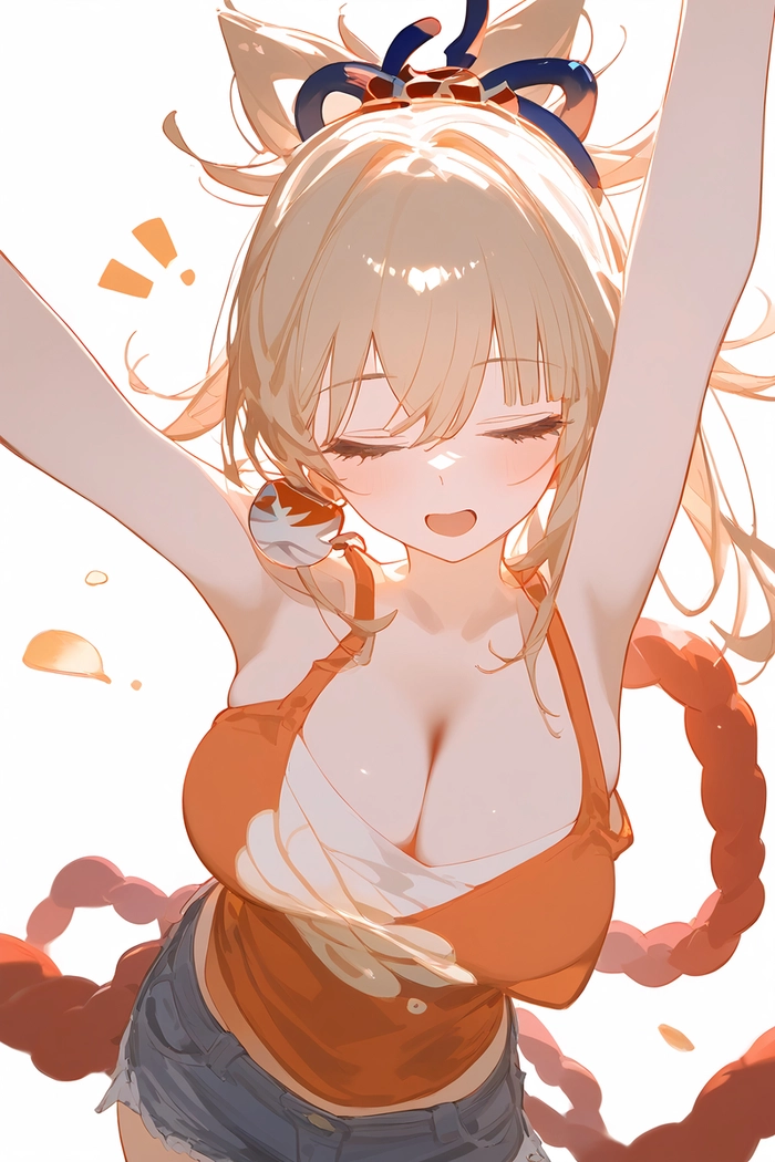 Fanart Yoimiya Genshin Impact phong cách độc đáo