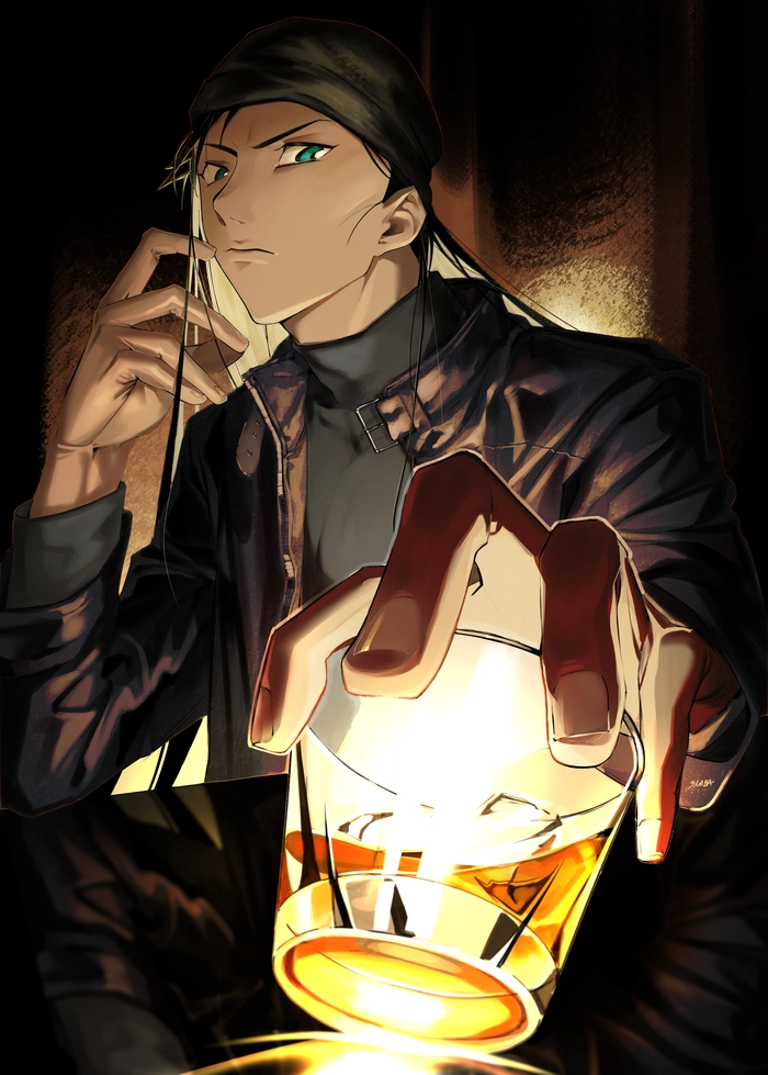 Hình Akai Shuichi đẹp chuẩn anime Conan