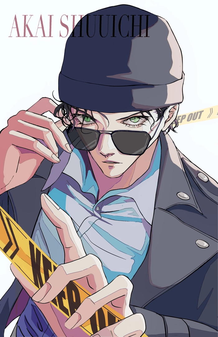 Hình Akai Shuichi ngầu trong Detective Conan
