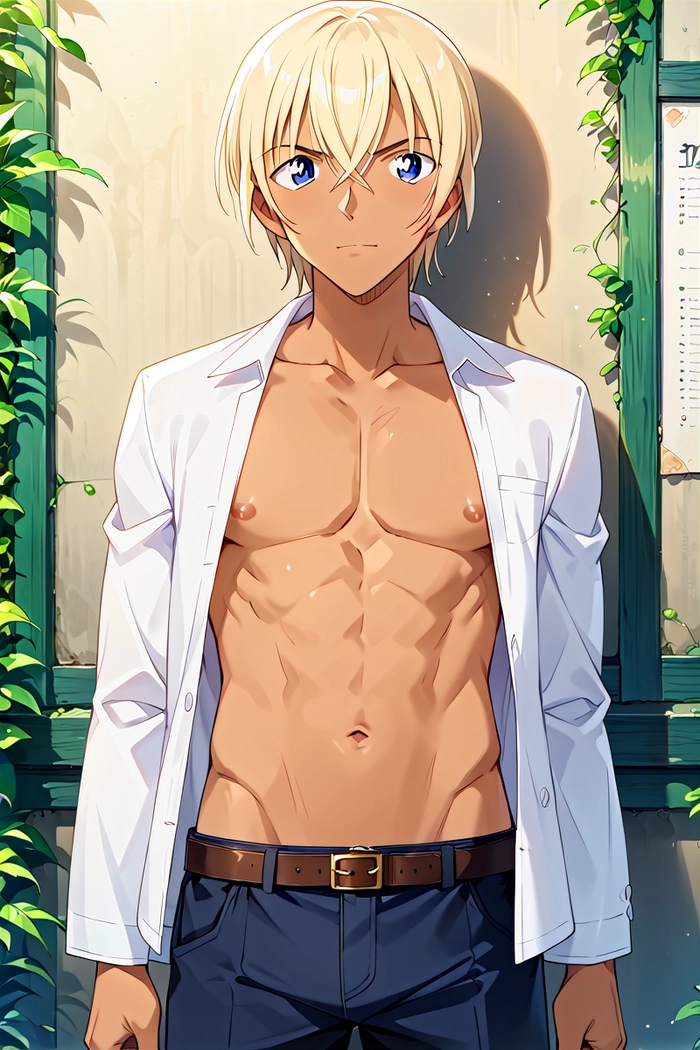 Hình Amuro Tooru trong Conan được fan yêu thích