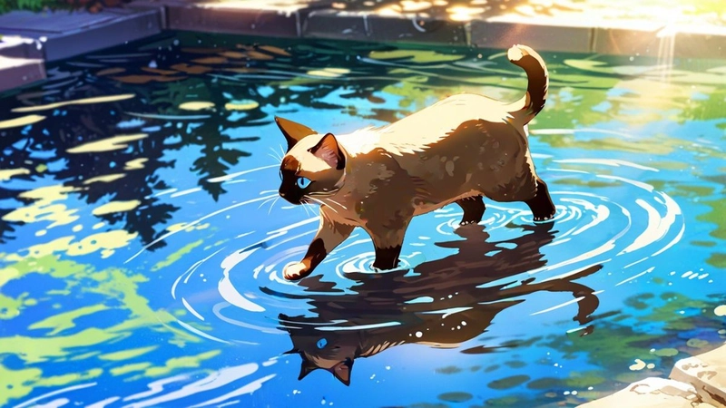 Ảnh mèo anime ngầu phù hợp làm avatar