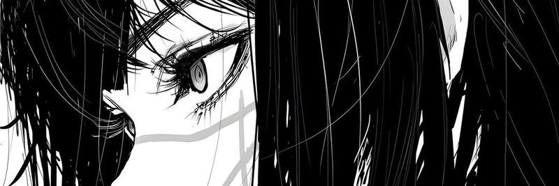 Hình ảnh anime trắng đen đẹp độc đáo