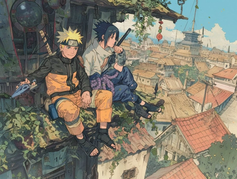 Ảnh Naruto ngầu làm hình nền