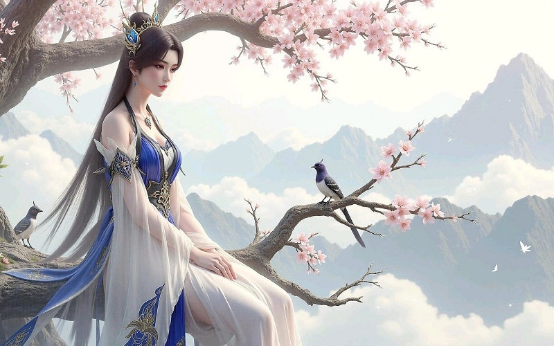Ảnh anime 3d Trung Quốc phong cách cổ trang