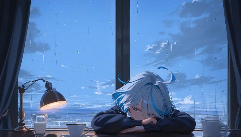 Ảnh anime gái cute trong sáng dễ thương