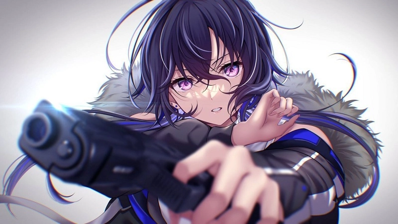 Ảnh anime cute cô gái xinh đẹp