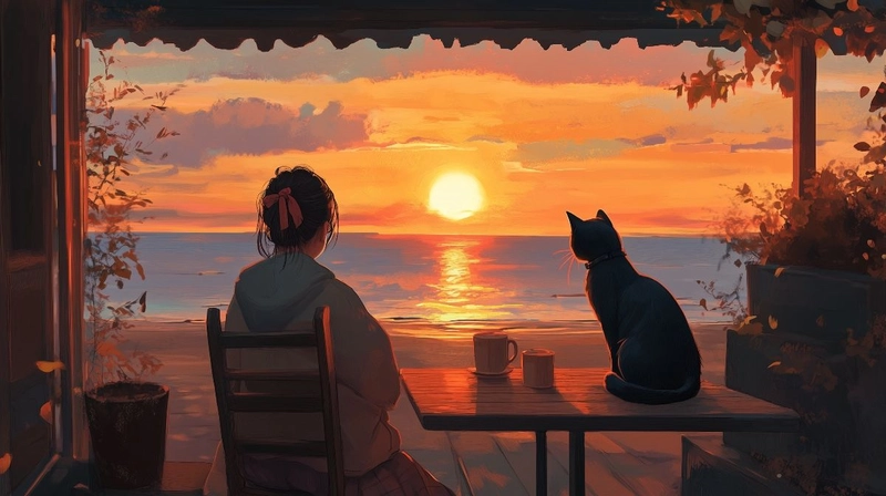 Bộ sưu tập hình ảnh mèo anime đa dạng phong cách