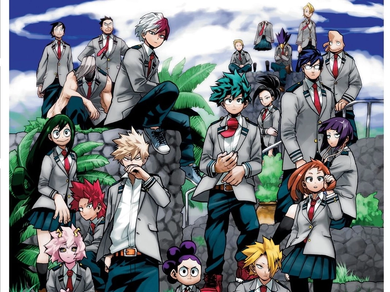 Hình nền Boku no Hero Academia 4k cho pc