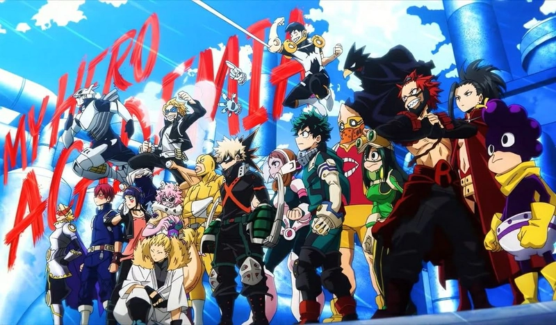 Ảnh Học Viện Anh Hùng anime full hd