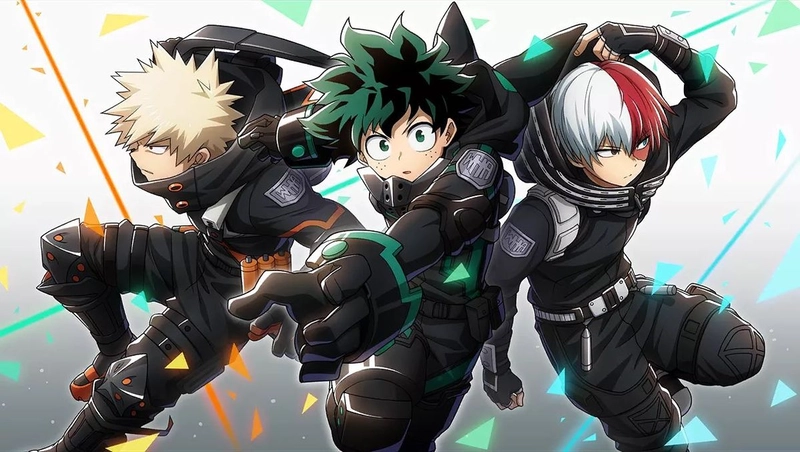 Ảnh Học Viện Anh Hùng anime đẹp ngầu