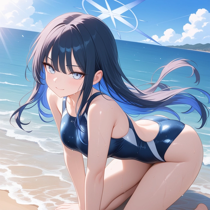 Hình Blue Archive Saori cực gợi cảm