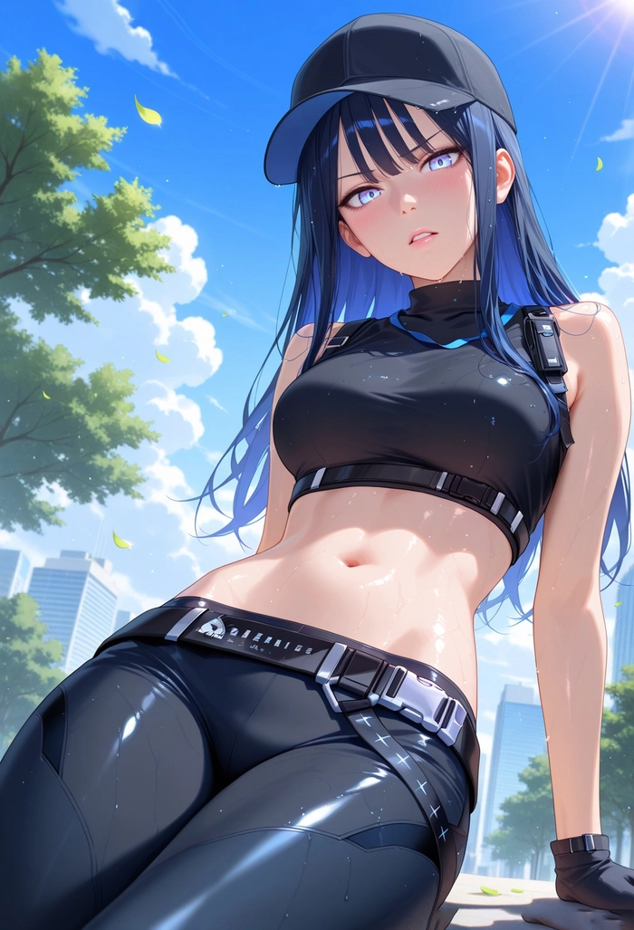Hình Blue Archive Saori quyến rũ nóng bỏng