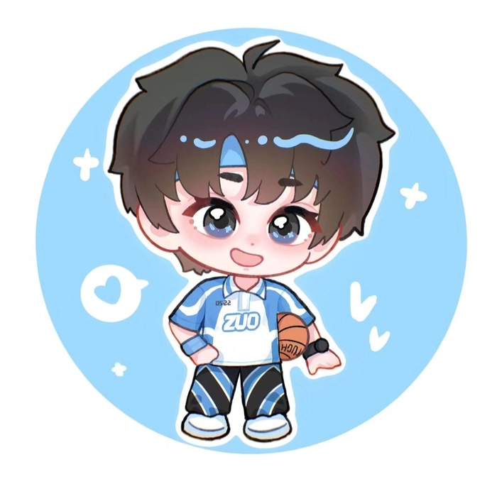 Hình Chu Chí Hâm chibi cute dễ mến