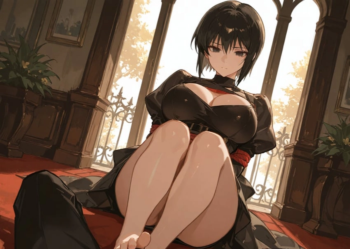 Hình Conan Masumi Sera thần thái