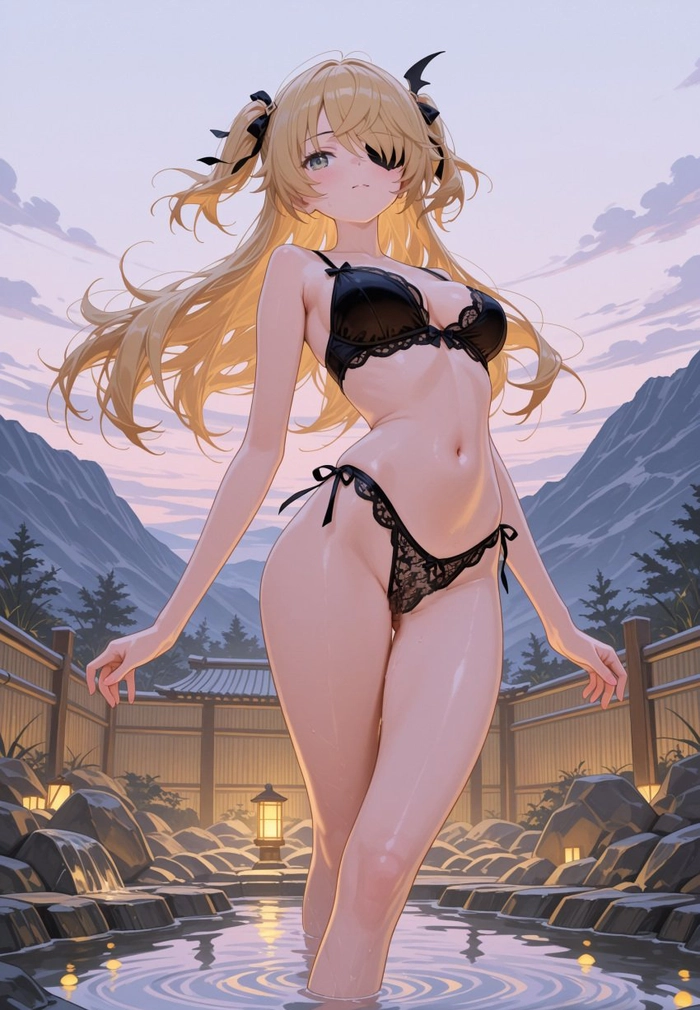Hình Fischl sexy quyến rũ phong cách anime