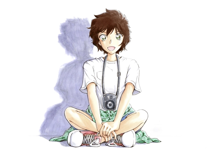 Hình Masumi Sera Conan nổi bật phong cách