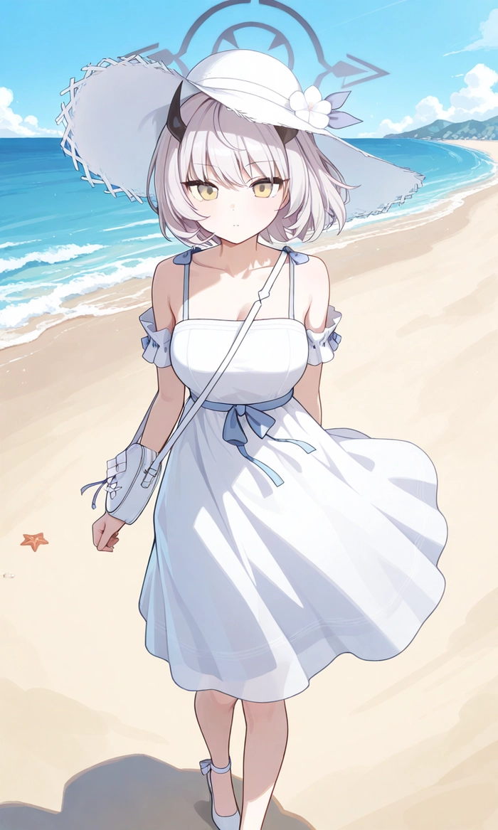 Hình Sena anime sexy trong Blue Archive