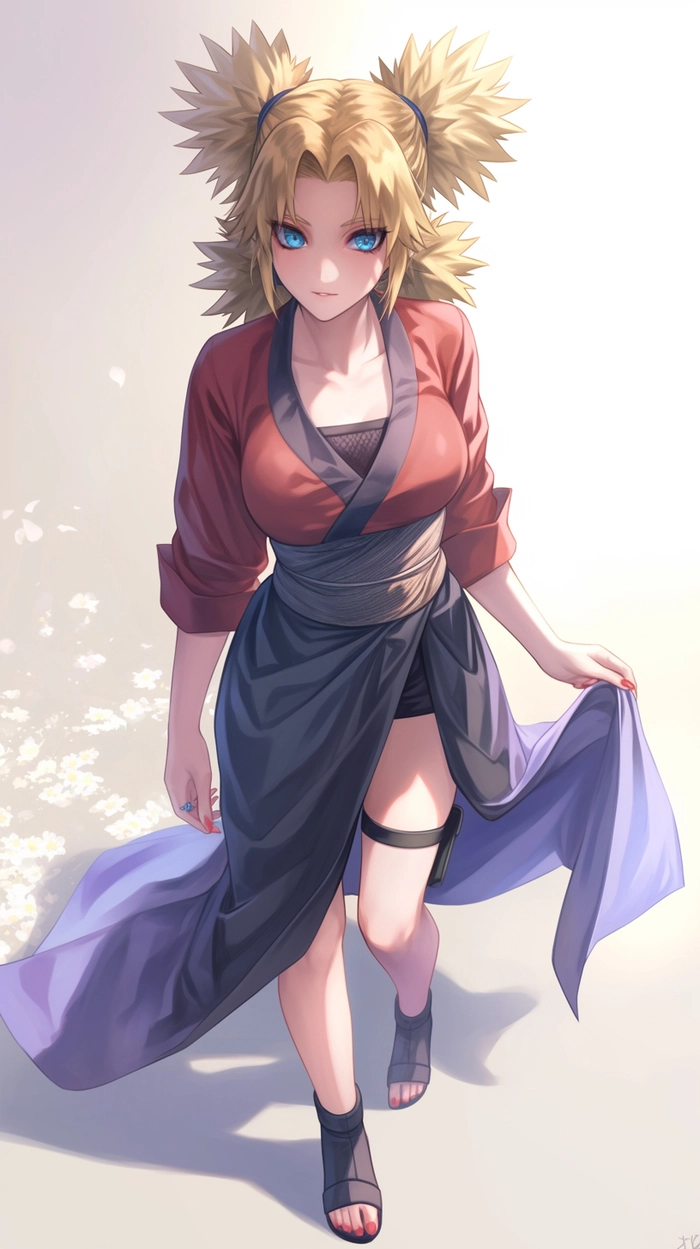 Hình Temari anime quyến rũ cuốn hút