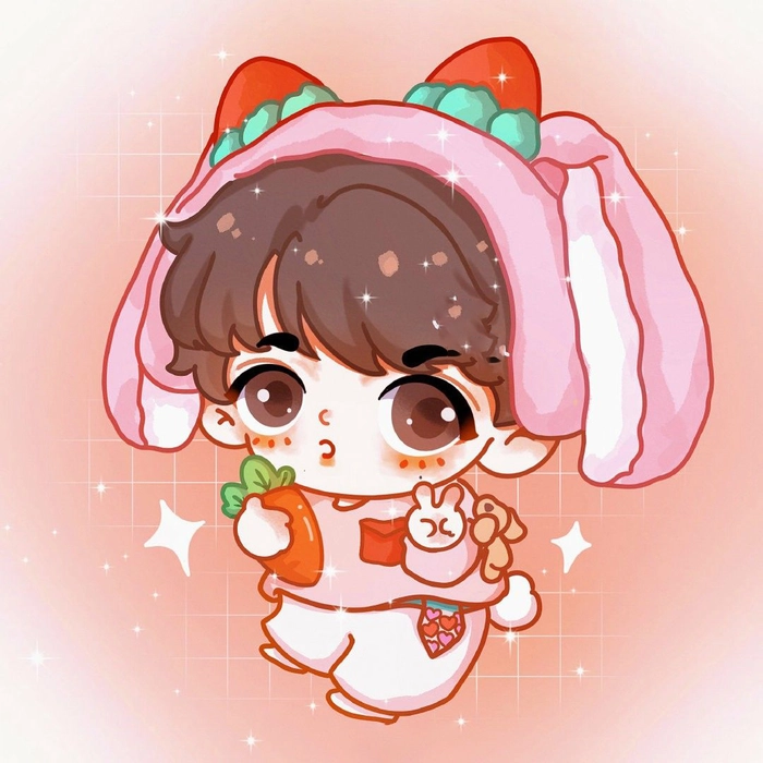 Hình ảnh Chu Chí Hâm chibi đáng yêu