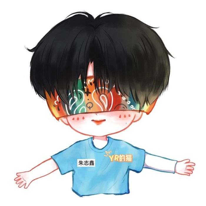 Hình ảnh Chu Chí Hâm cute chibi hot trend