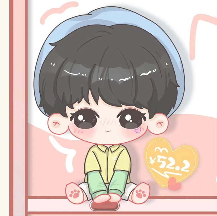 Hình ảnh Chu Chí Hâm cute chibi ngộ nghĩnh