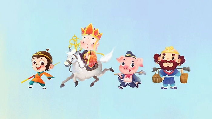 Hình ảnh Tây Du Ký chibi thú vị
