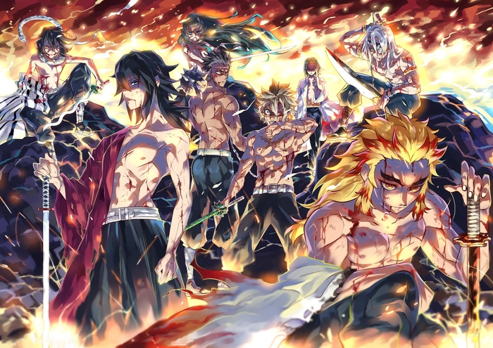 Hình ảnh anime Thanh Gươm Diệt Quỷ chất lượng cao
