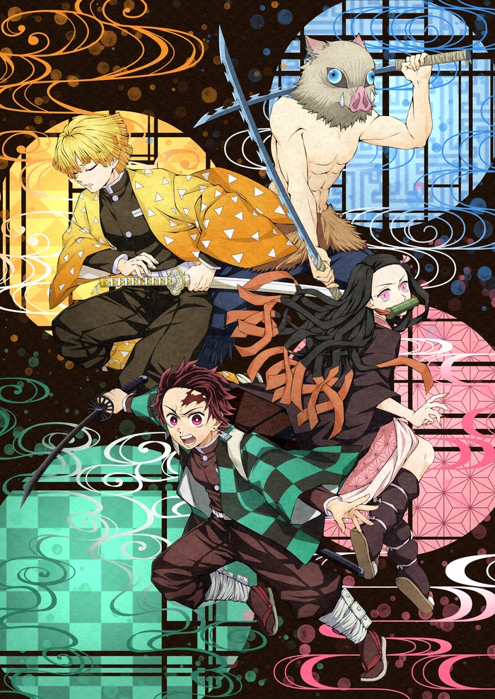 Hình ảnh anime Thanh Gươm Diệt Quỷ siêu ngầu