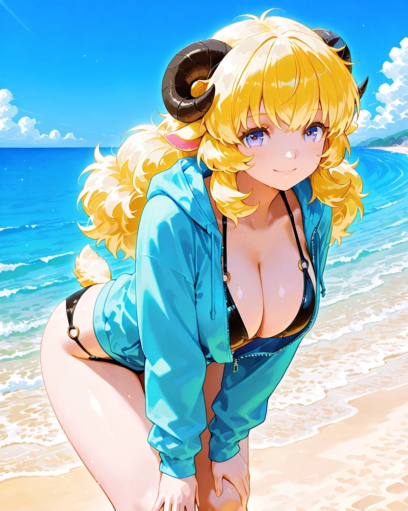 Hình ảnh anime bikini nữ đầy gợi cảm