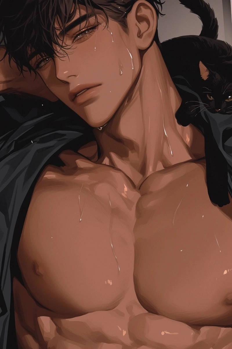 Hình ảnh anime boy 6 múi thần thái