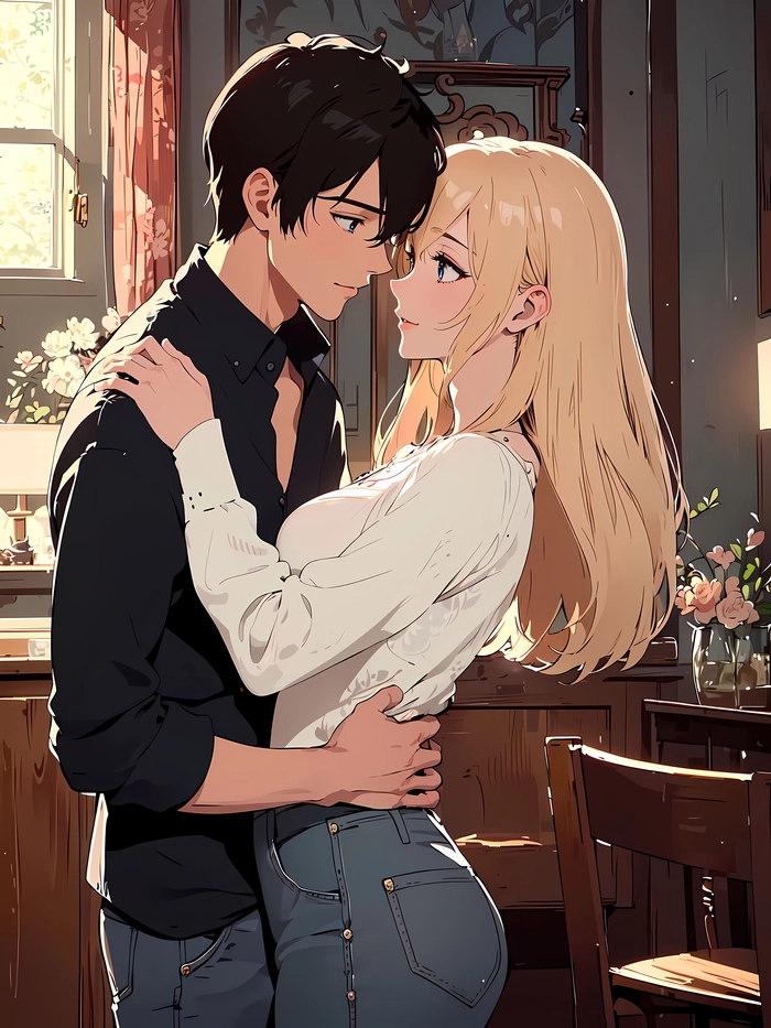 Hình ảnh anime cặp đôi cute siêu đáng yêu
