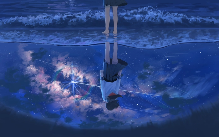 Hình ảnh anime chill lofi làm hình nền