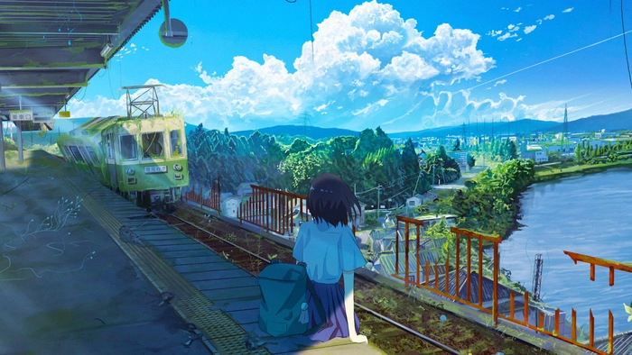 Hình ảnh anime chill lofi wallpaper chất lượng cao