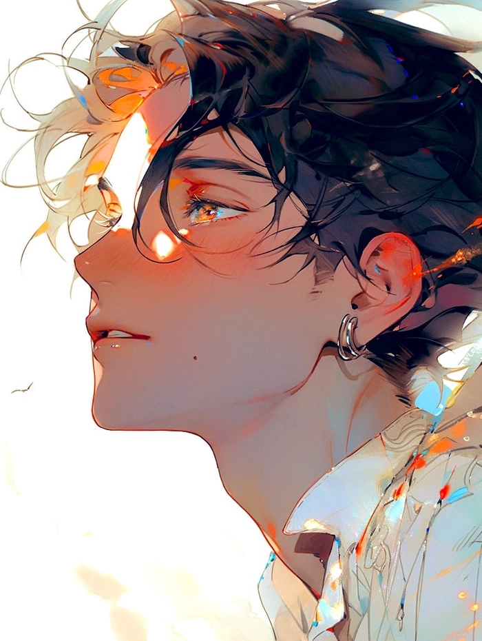 Hình ảnh anime nam ngầu cute dễ thương