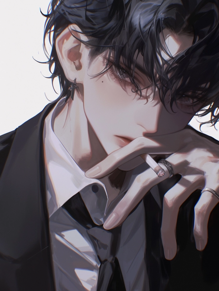 Hình ảnh anime nam ngầu lạnh lùng siêu ngầu