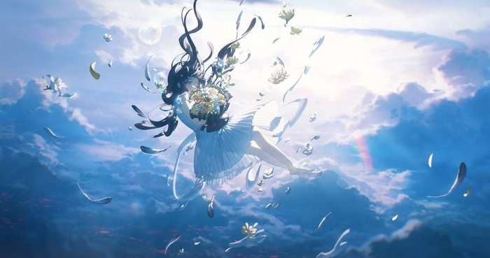 Hình ảnh anime nữ buồn cô đơn lạnh lẽo