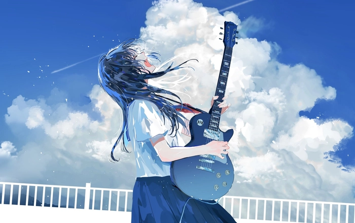 Hình ảnh anime nữ buồn cute dễ thương