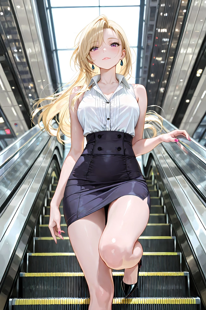 Hình ảnh anime nữ ngầu lòi quyến rũ mạnh mẽ
