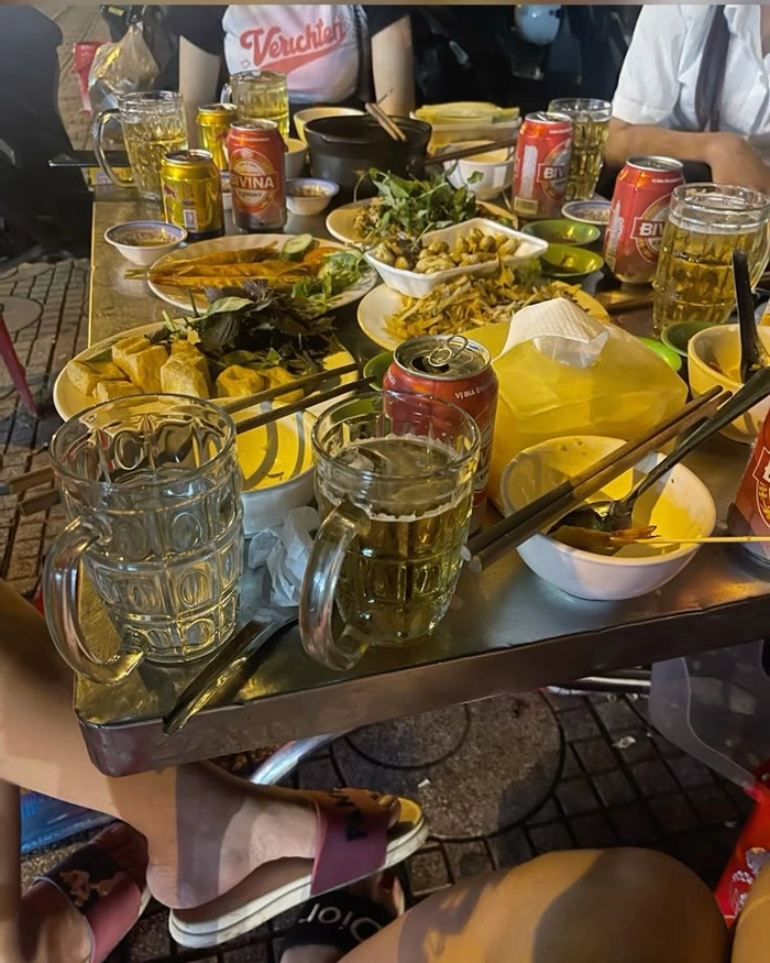 Hình ảnh bàn nhậu ngon mắt