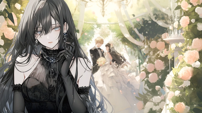 Hình ảnh buồn đẹp nữ anime lặng lẽ