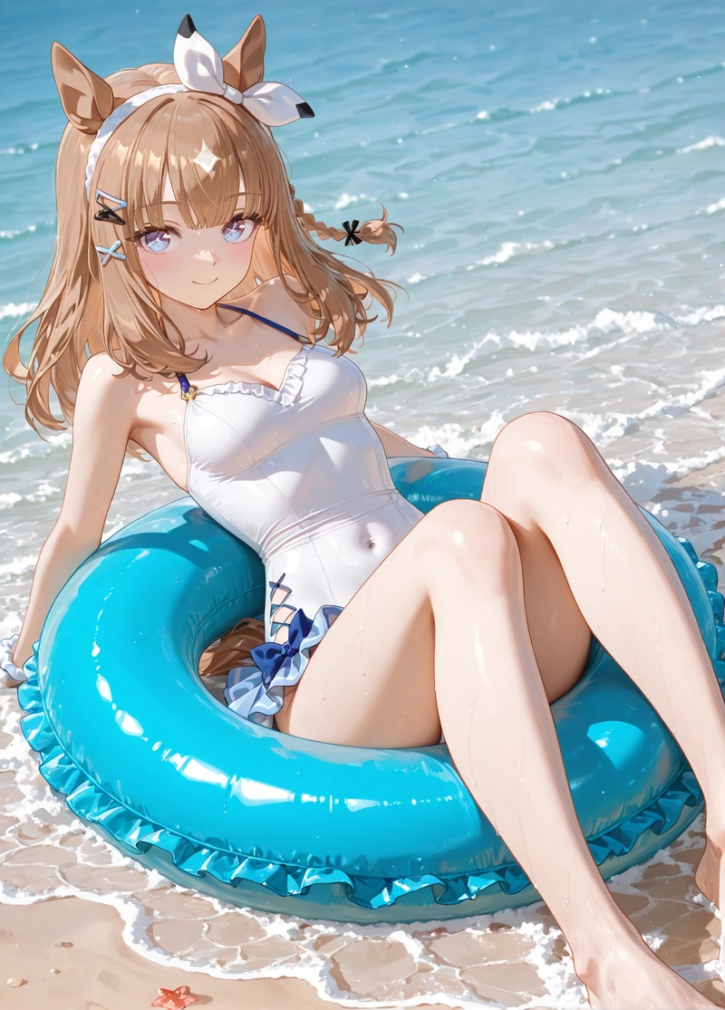 Hình ảnh con gái anime mặc bikini quyến rũ