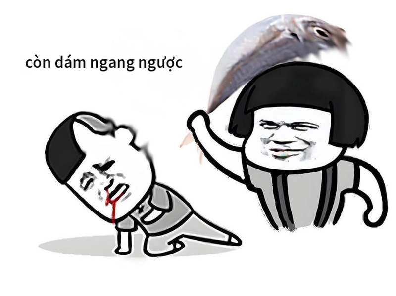 Hình ảnh meme gấu trúc ngang ngược phổ biến