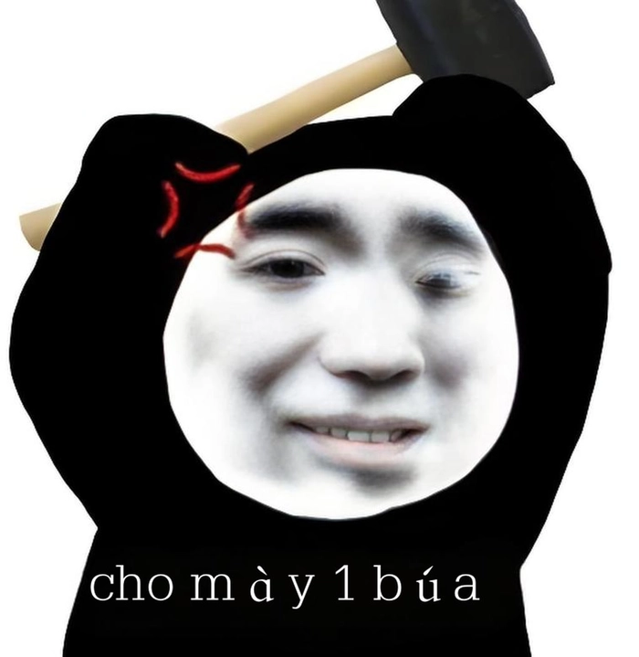 Hình chế meme gấu trúc dỗi đáng yêu