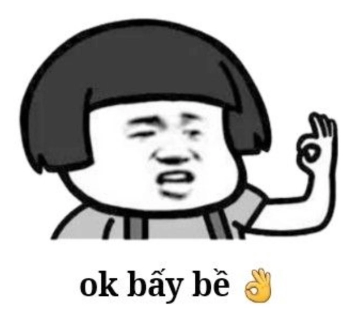 Hình chế meme gấu trúc ok hot trend