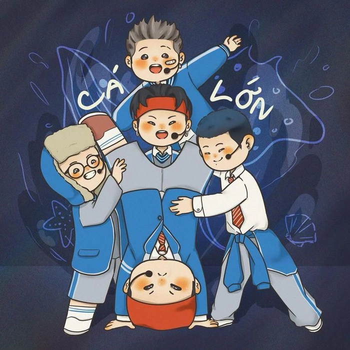 Hình chibi Anh Trai Vượt Ngàn Chông Gai cực dễ thương