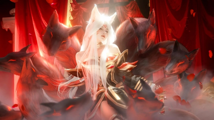 Hình cosplay hồ ly tinh huyền bí