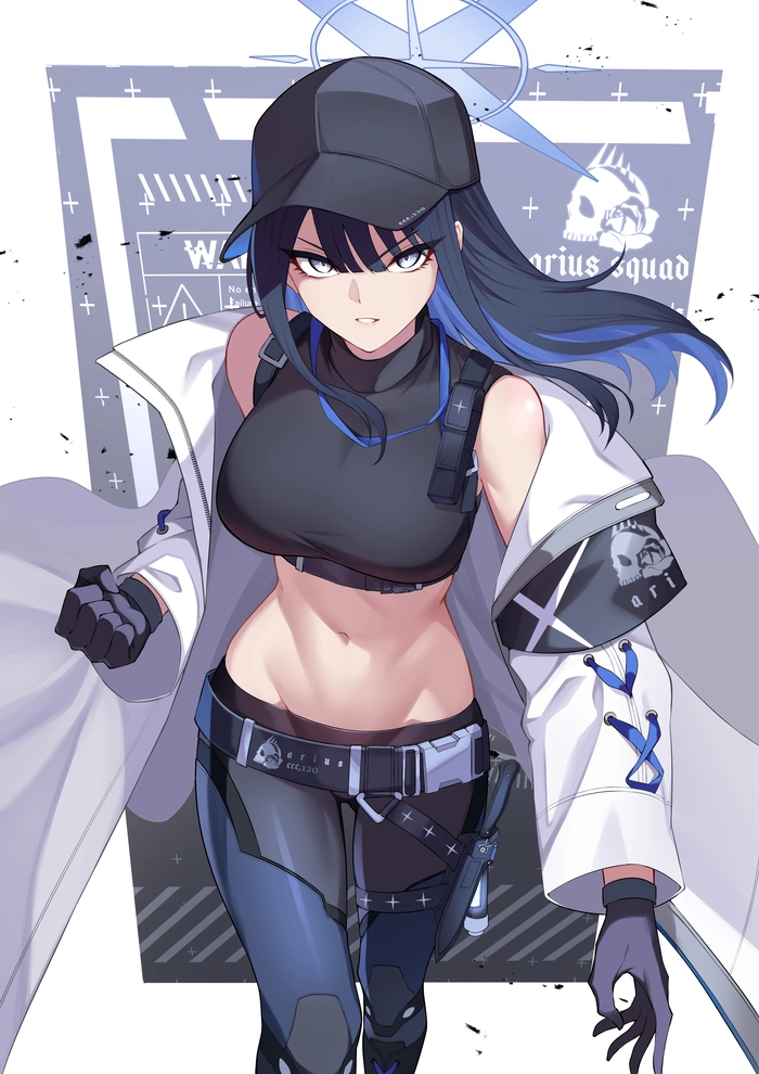 Hình nền Blue Archive Saori quyến rũ