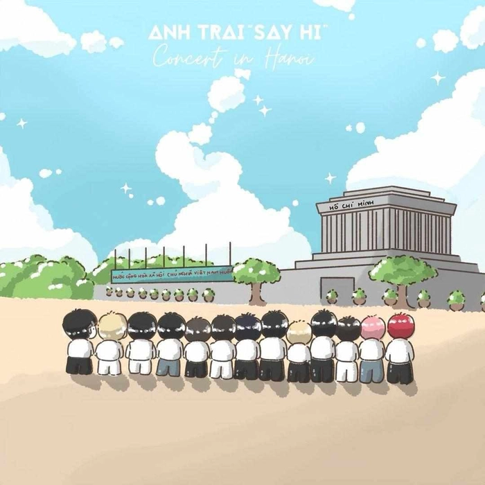 Hình nền máy tính Anh Trai Say Hi full HD