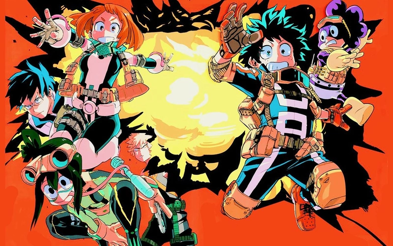 Hình nền anime Boku no Hero Academia ấn tượng